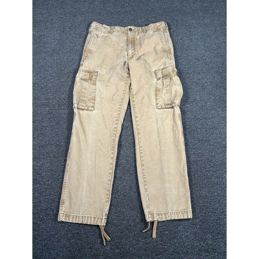 Vintage Banana Republic Cargo Pants Men's 33x34 (Fits 34x31) Brown Paratrooper